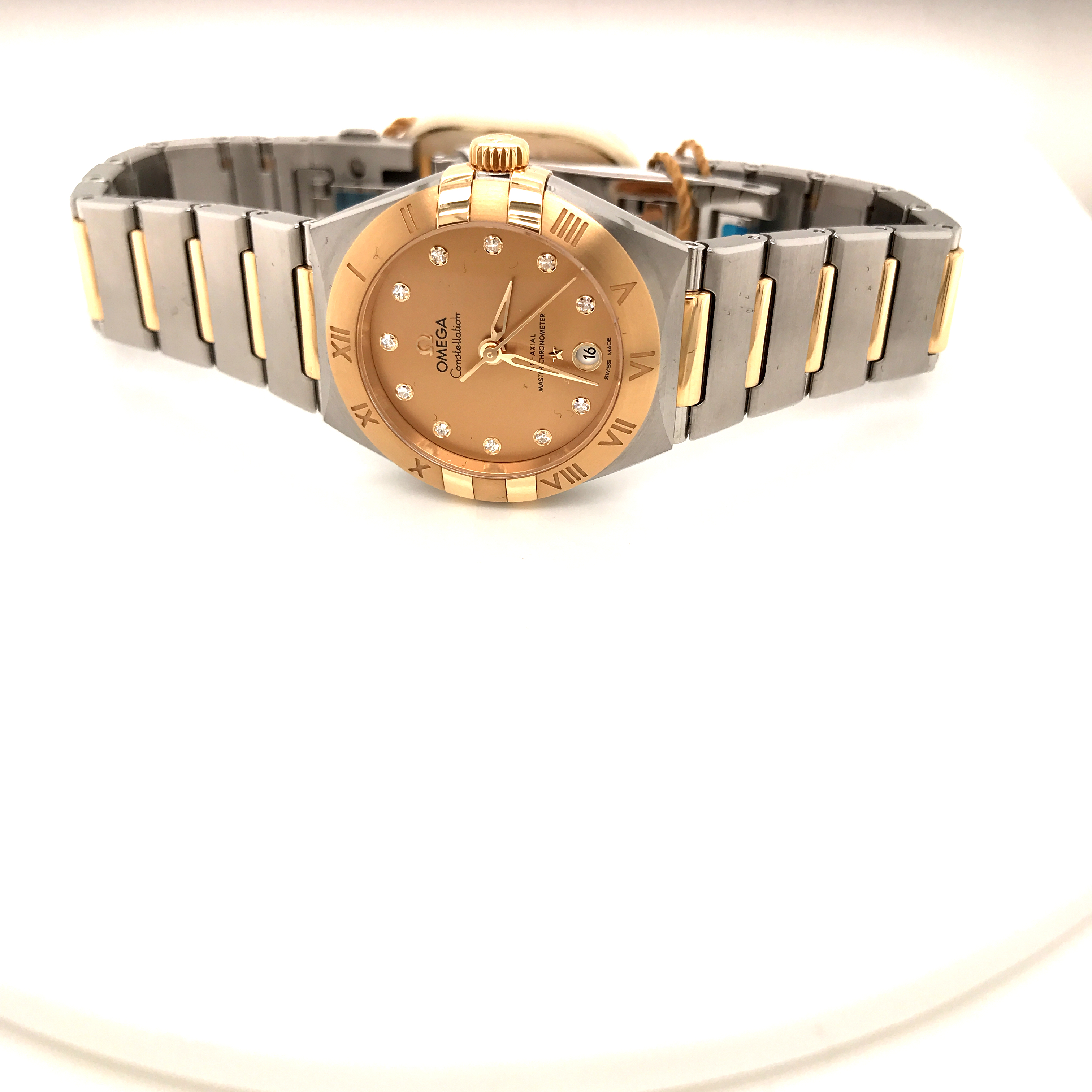 Omega Constellation Steel and 18ct gold Ladies Watch