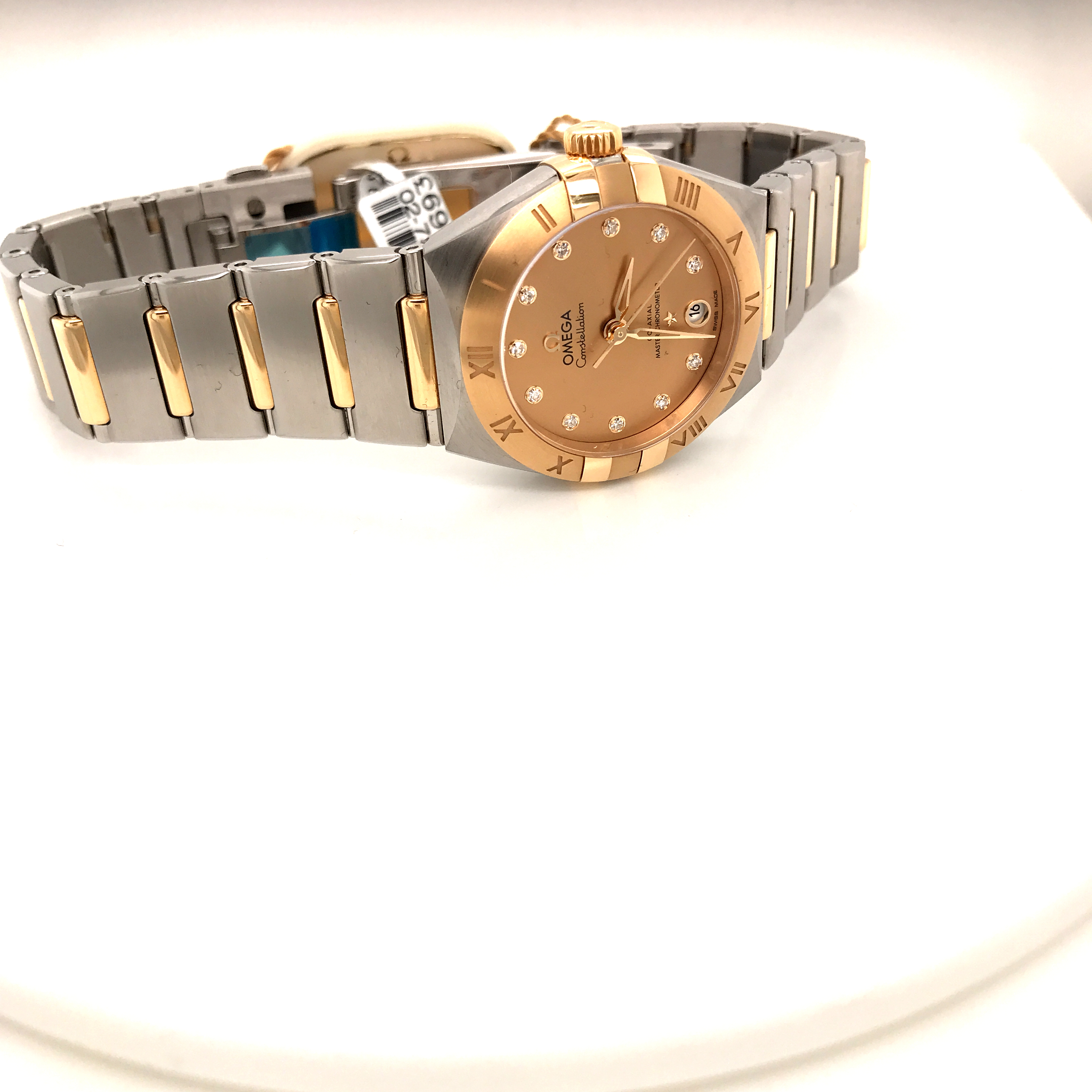 Omega Constellation Steel and 18ct gold Ladies Watch - Image 2 of 4