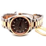 Omega Aqua Terra Steel and 18ct Rose Gold 23110302002001