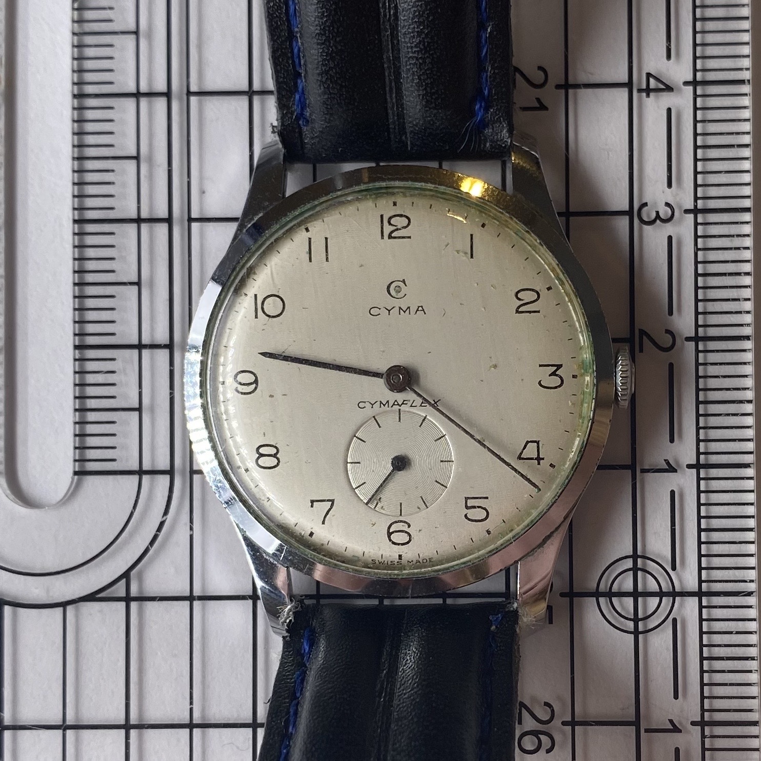 Cyma Vintage Watch - Image 4 of 4