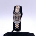 Longines Ladies Symphonette Steel and Gold Mother of Pearl Watch ref L23055837