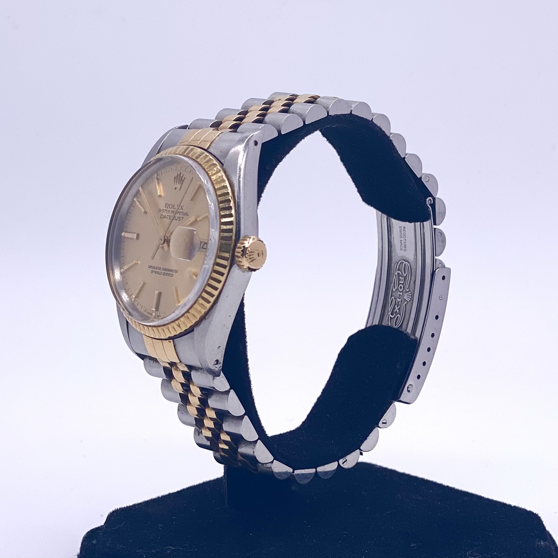 Rolex Datejust Steel and Gold ref 16013 - Image 2 of 4