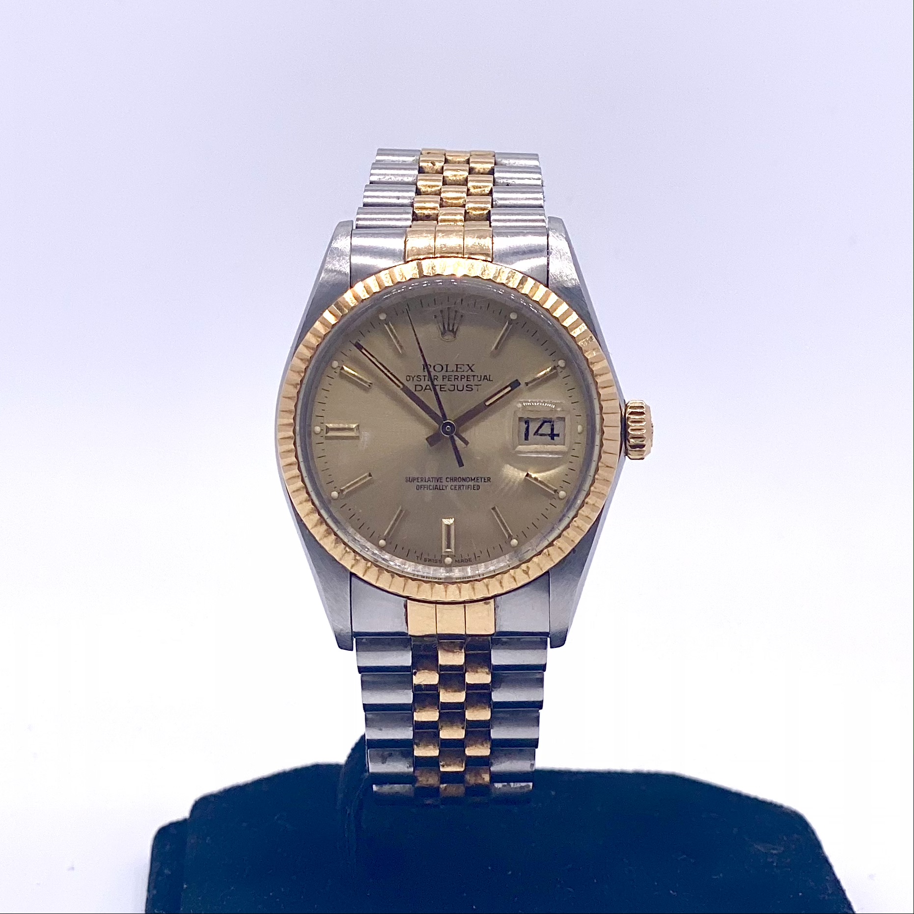 Rolex Datejust Steel and Gold ref 16013