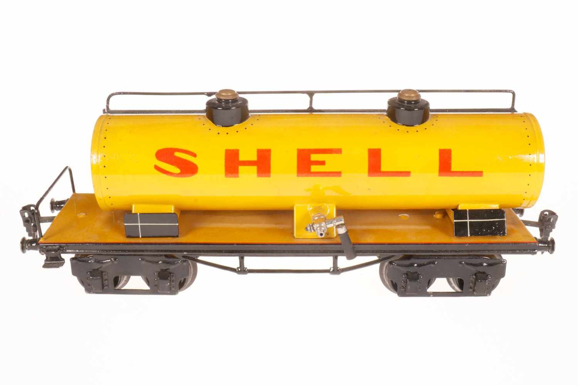 Märklin Shell Kesselwagen 1954, S 1, HL, 1 kl. Geländerstück fehlt, kl. Ausbesserungen, LS und