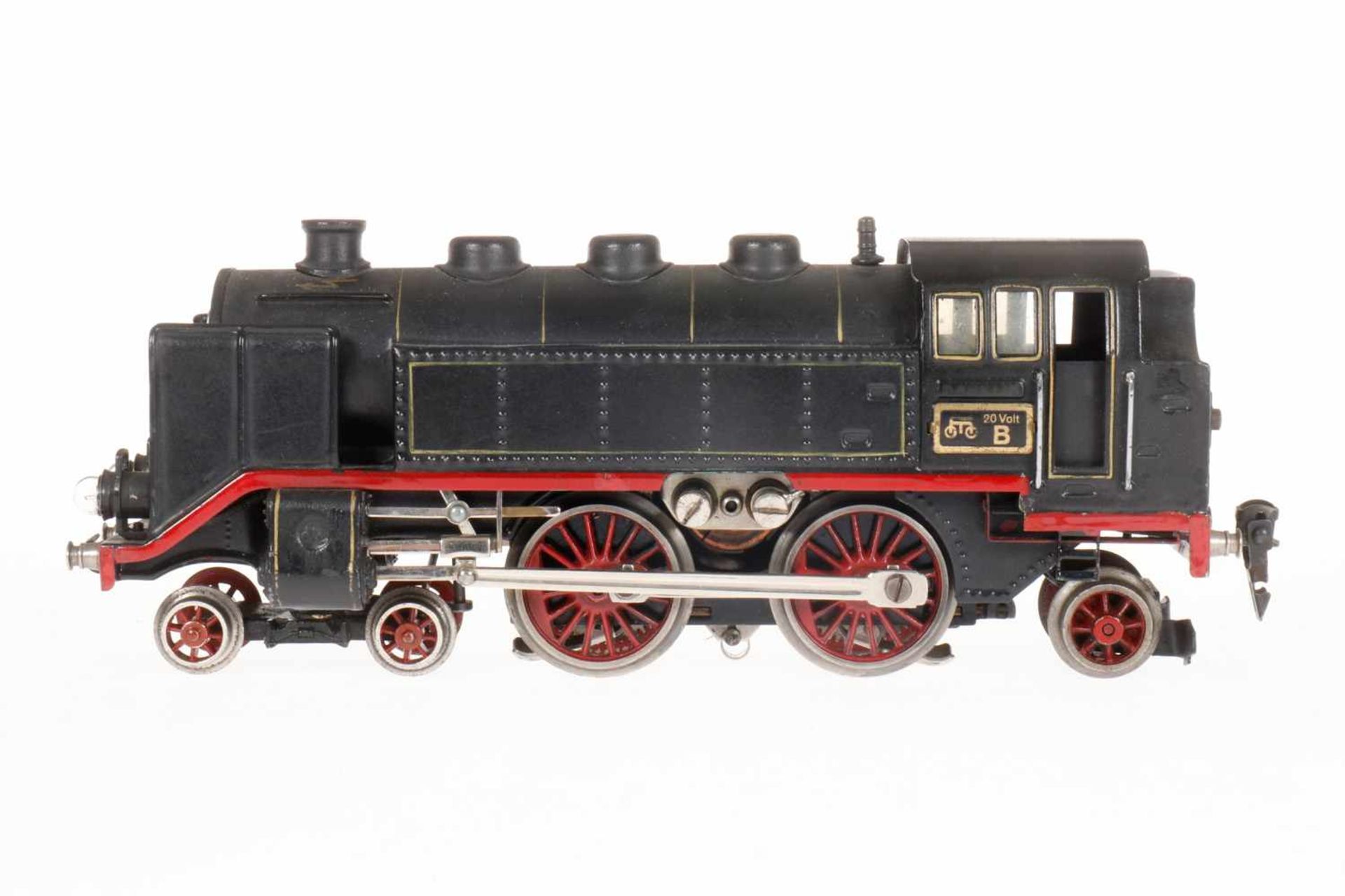 Märklin 2-B-1 Tenderlok TCE 70/12920, S 0, elektr., schwarz, mit kW, 2 el. bel. Stirnlampen und 5