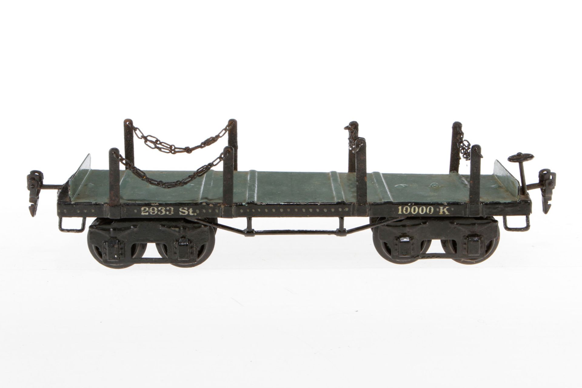 Märklin amerik. Rungenwagen 2933, S 1, HL, tw nachlackiert, L 28, Z 3