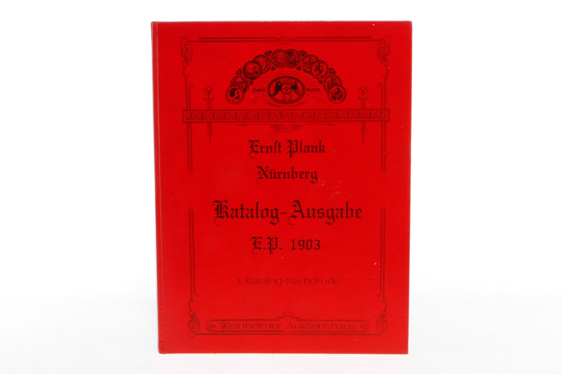 Plank Nachdruck-Katalog &quot;1903&quot;, Gebrauchsspuren