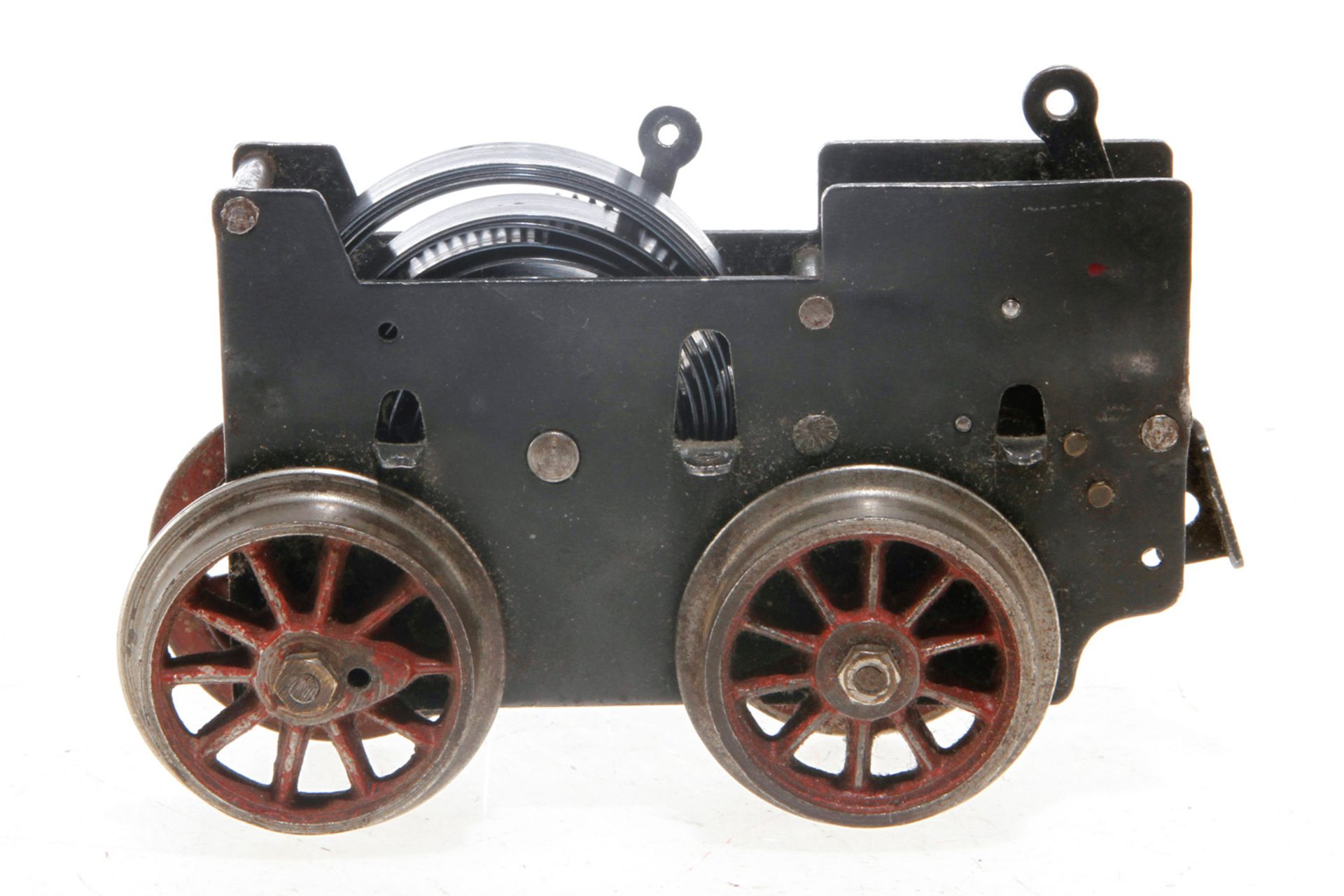 Märklin Uhrwerkmotor, S 0, intakt, Plattenlänge 10