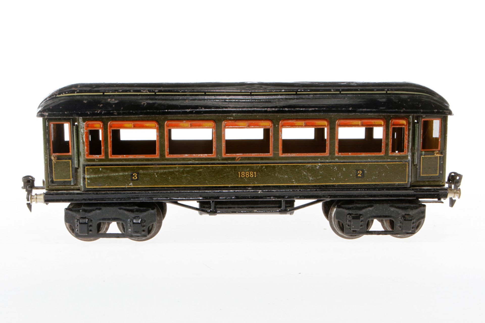 Märklin Personenwagen 1886, S 1, CL, mit 4 AT, L 33,5, Z 4