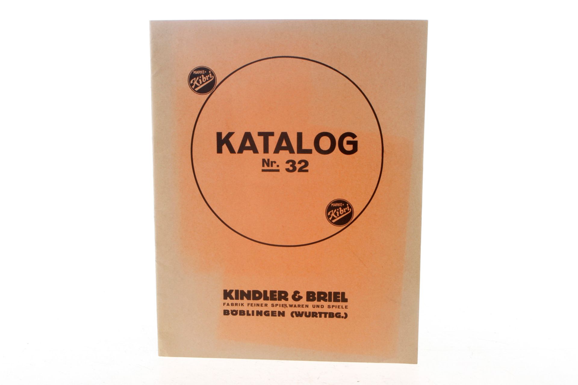 Kibri Katalog 32, 36 Seiten, Alterungsspuren