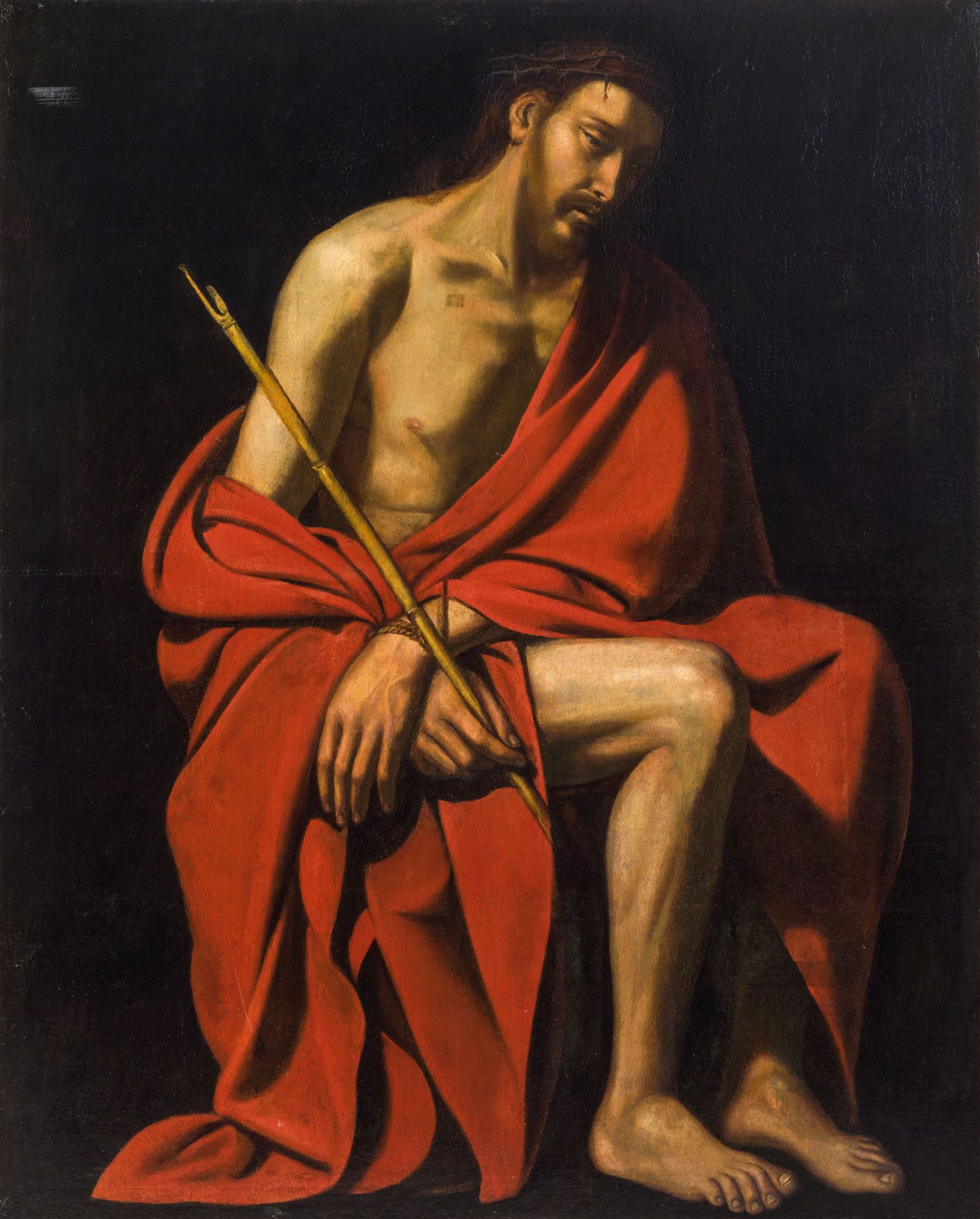 PITTORE CARAVAGGESCO DEL XVII SECOLO