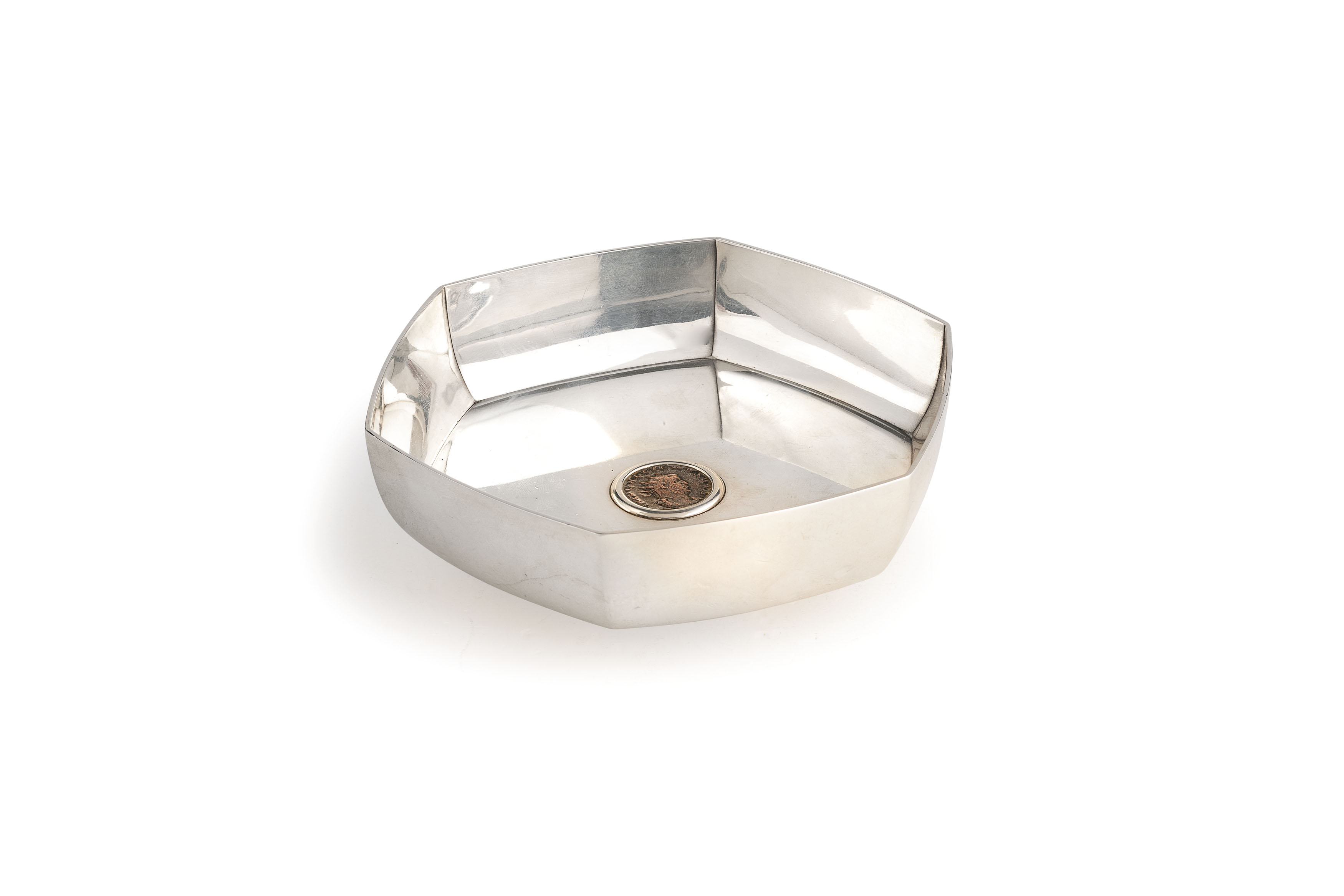 BOWL IN ARGENTO, ROMA, 1974, ORAFO BULGARI - Image 2 of 2