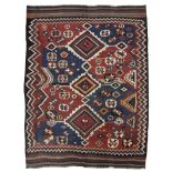 KILIM LURI QAHSQA'I, MONTI ZAGROS - PERSIA SUD OCCIDENTALE, 1900 CIRCA