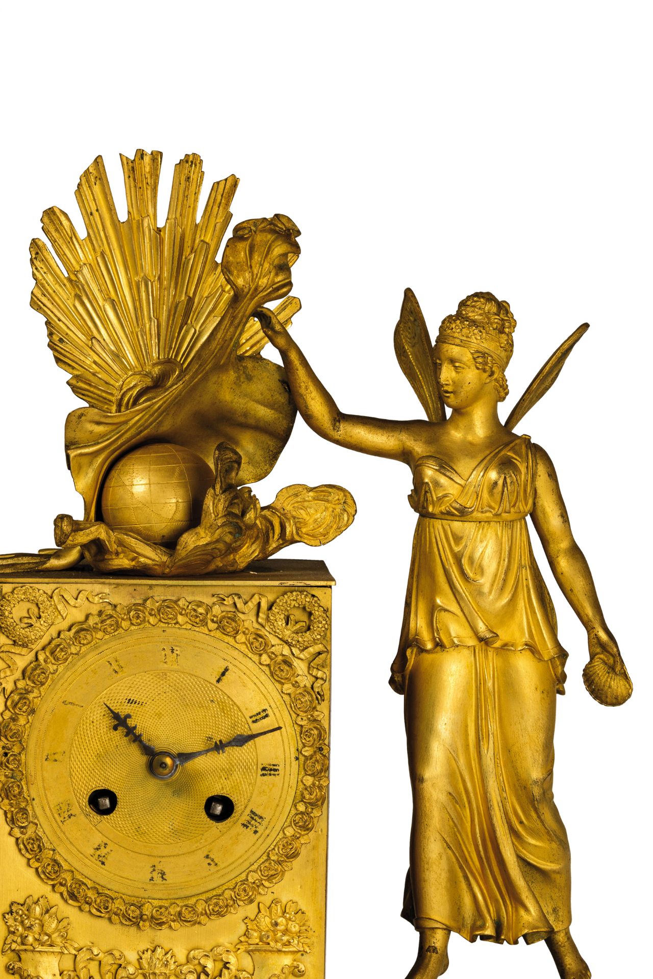 OROLOGIO D'APPOGGIO CON ALLEGORIA DELL'AURORA, FRANCIA, 1840 CIRCA - Image 2 of 2