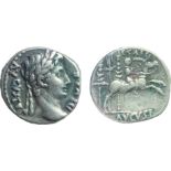 MONETE ROMANE IMPERIALI. AUGUSTO (27 a.C.-14 d.C.). DENARIO