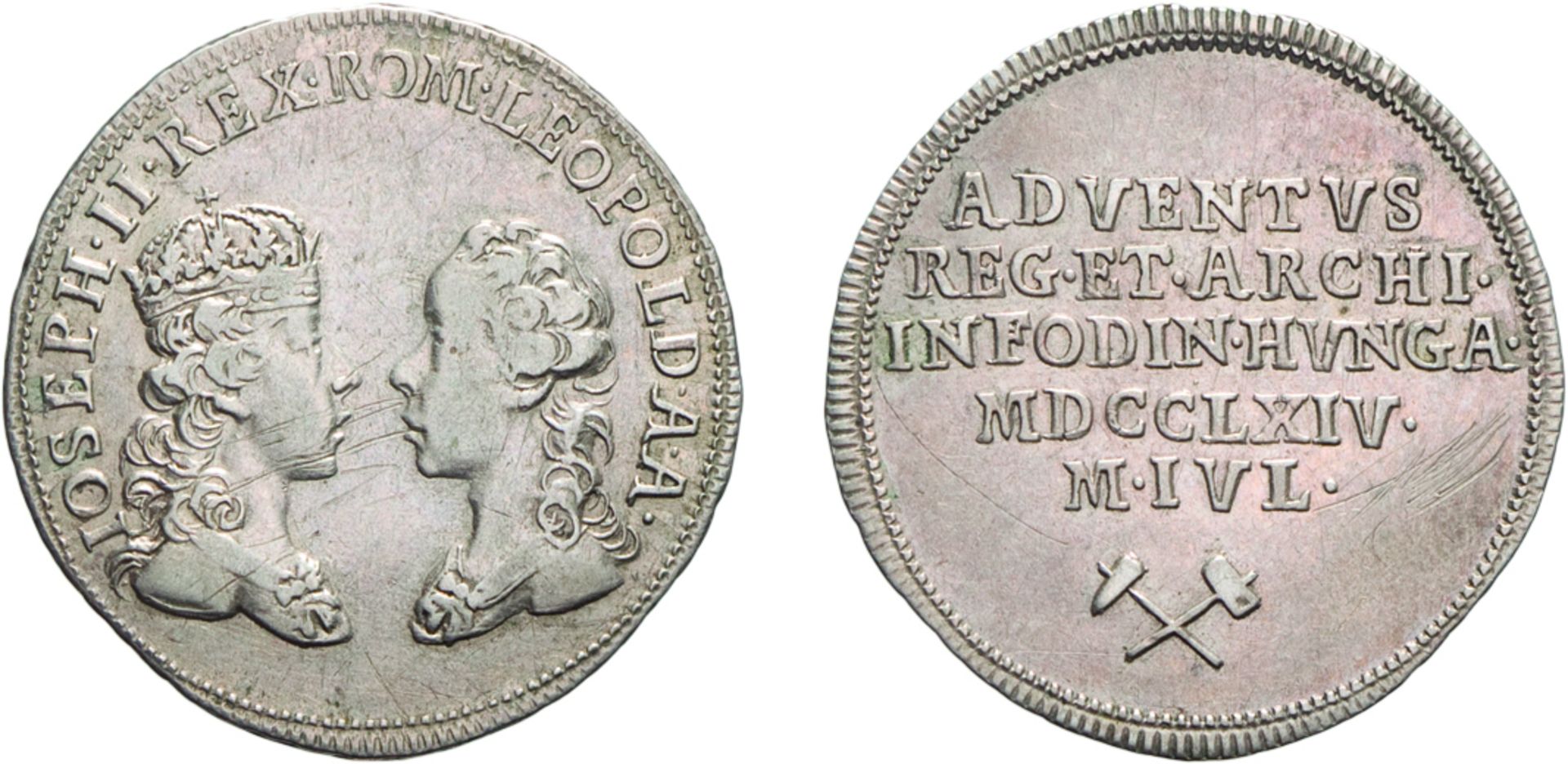 MEDAGLIE ESTERE. AUSTRIA. JOSEPH II. MEDAGLIA 1764