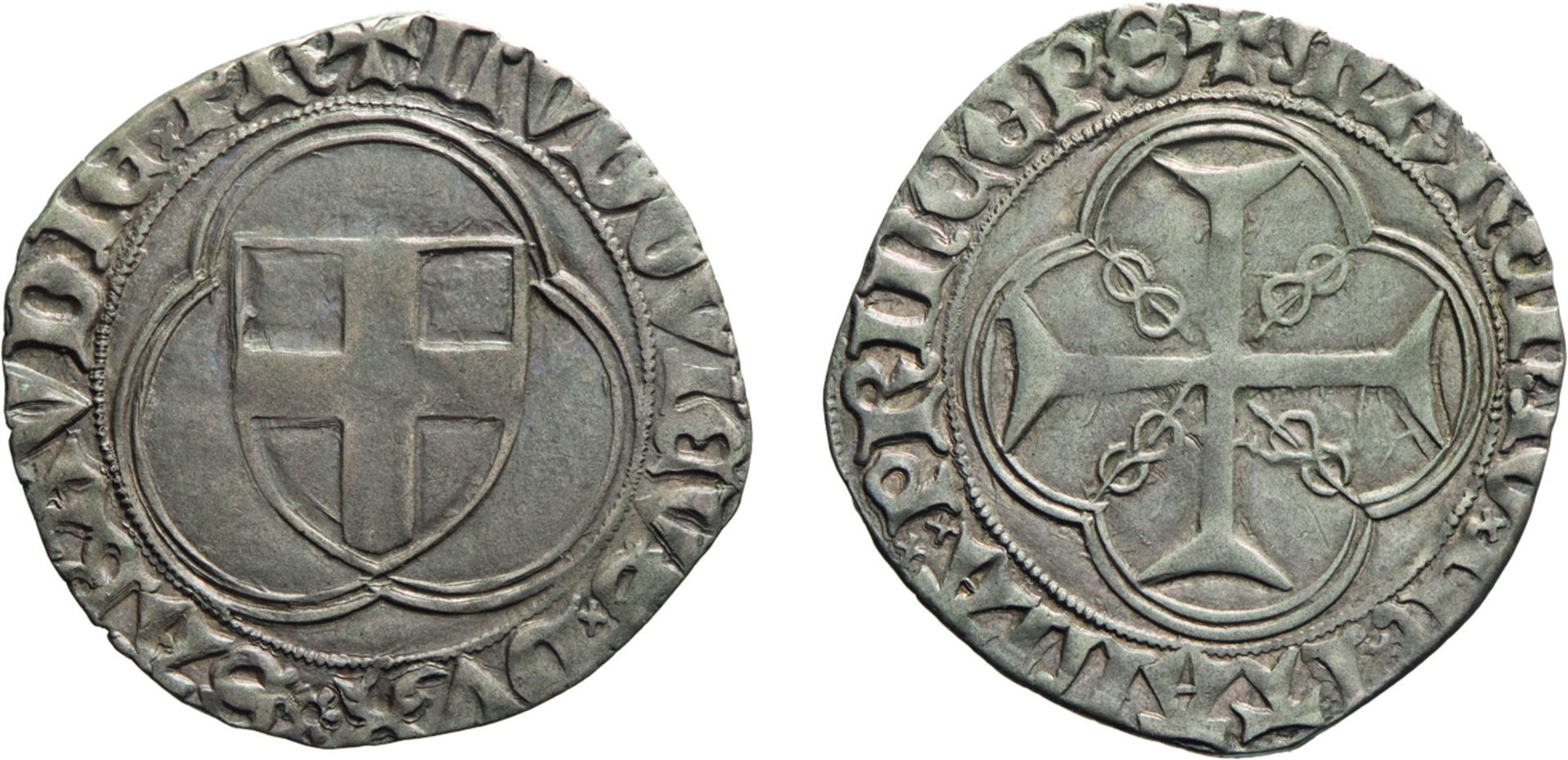 SAVOIA. LUDOVICO (1440-1465). DOPPIO BIANCO