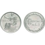 SAVOIA. VITTORIO EMANUELE III (1900-1946). BUONO DA UNA LIRA 1924