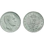 SAVOIA. VITTORIO EMANUELE III (1900-1946). 1 LIRA AQUILA SABAUDA 1902