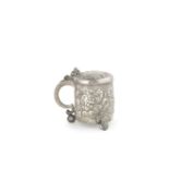 TANKARD IN ARGENTO, GERMANIA, XVIII SECOLO