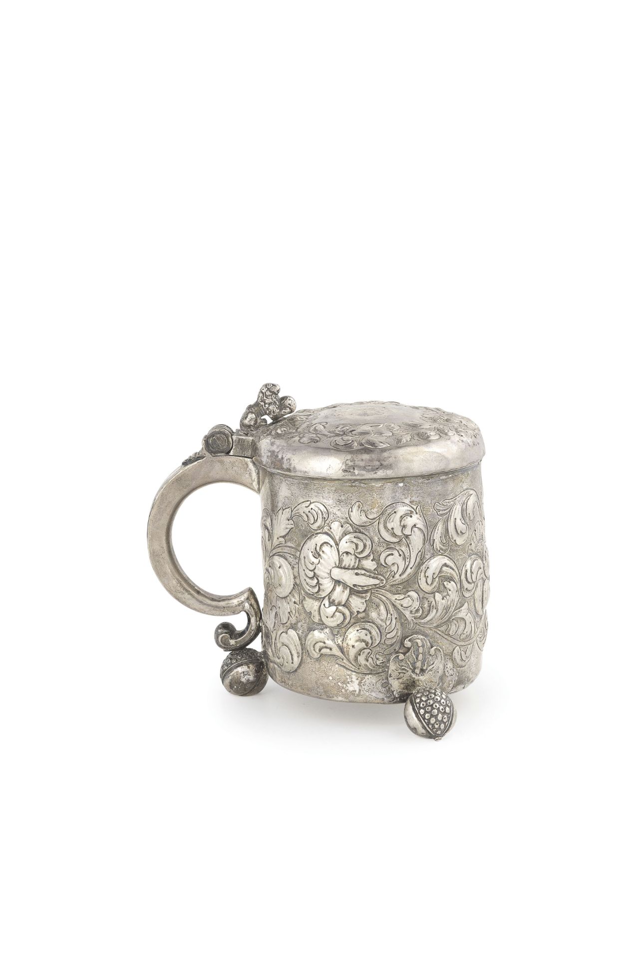 TANKARD IN ARGENTO, GERMANIA, XVIII SECOLO