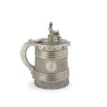 TANKARD IN ARGENTO DORATO, SAN PIETROBURGO, 1867, ORAFO A.Y. SOKOLOV