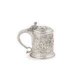 TANKARD IN ARGENTO, LONDRA, 1698, ORAFO IE