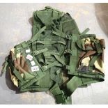 Military type camouflage backpack