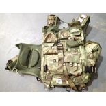 Military type camouflage jacket