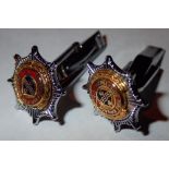 Merseyside Fire Brigade cufflinks by Jeeves Ltd