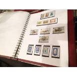 Stanley Gibbons Isle of Man stamp album containing mint stamps 1966-1978 near complete