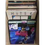 Box of mixed LPs to include michael jackson and Jellybean