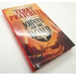 Signed Terry Pratchett book, Johnny and The Bomb,