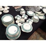 Ridgways dinner and teaware in the Conway pattern (95 plus pieces)