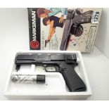 Marksman 1010 18 shot BB and pellet air pistol with ammunition