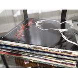 Collection of LP records including soundtracks and compilations