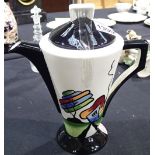 Lorna Bailey coffee pot in the Fantasia Cottage pattern H: 27 cm CONDITION REPORT: