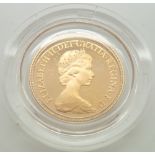 1984 proof encapsulated half sovereign