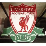 Cast iron Liverpool sign H: 26 cm