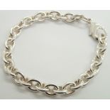 925 silver bracelet L: 19 cm 18g