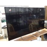 50" JVC flat screen TV model LT55C550 (no remote) CONDITION REPORT: All electrical