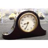 Miniature 1920s bakelite clock CONDITION REPORT: L: 12.