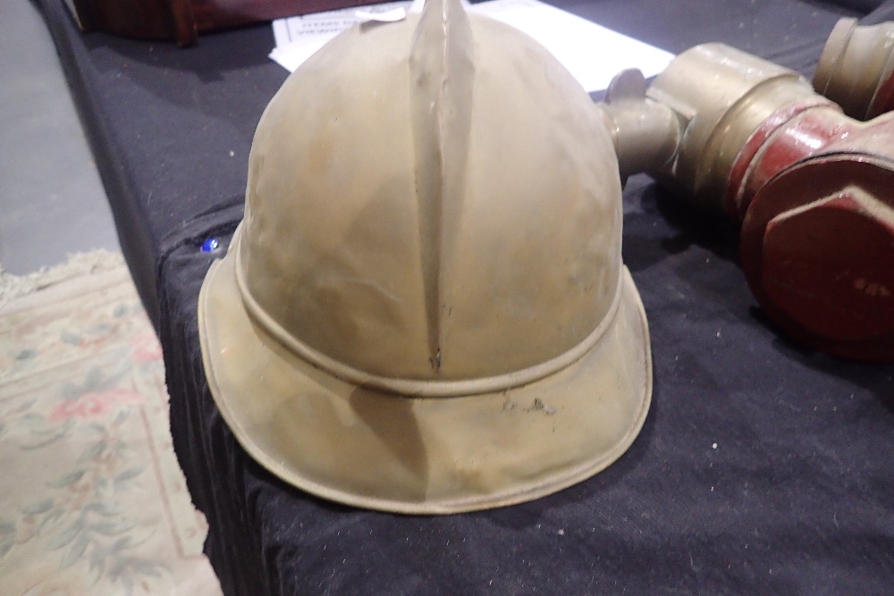 Genuine 1920s Italian firefighters helmet - Image 5 of 7