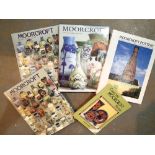 Four Moorcroft collectors books