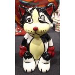 Lorna Bailey cat Ali The Boxer H: 15 cm CONDITION REPORT: No cracks,