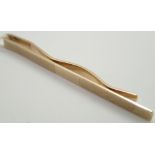 9ct gold tie clip maker HG and S 7.