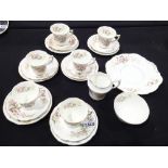 Art Deco Spencer Stevenson bone china tea set