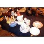 Collection of mixed ceramics Ansley Colport Wedgwood