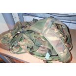 Army camouflage backpack