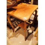 Small hall table with lower shelf 60 x 50 cm